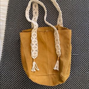Free People So Soft Suede Tote